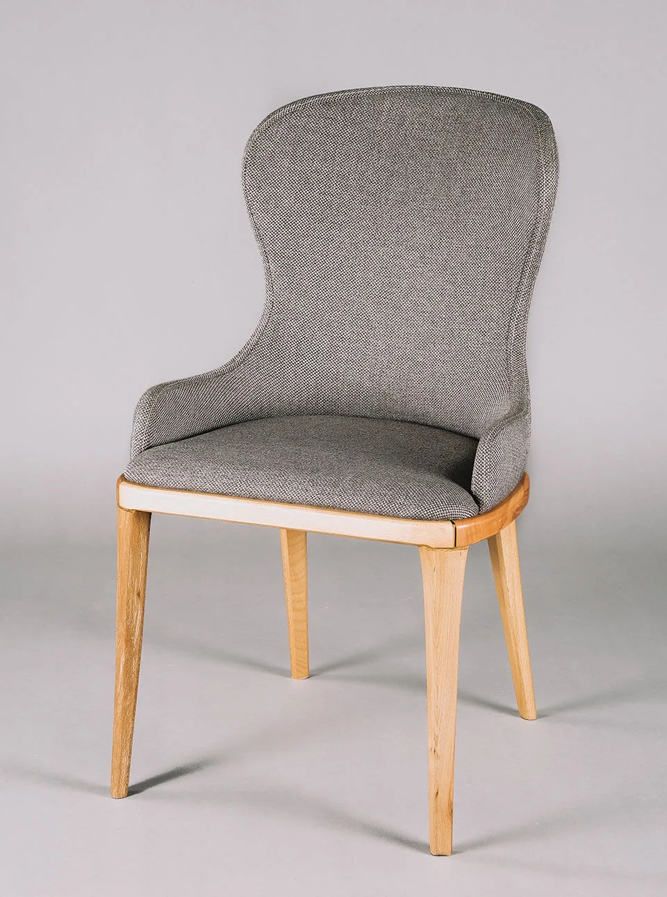 Chic Upholstered Accent Chair - Imagen 3